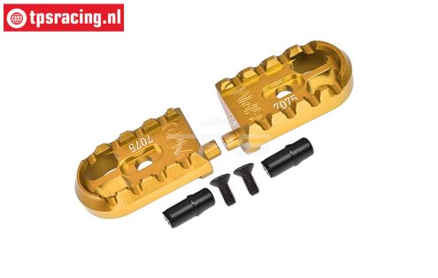 MX014-GD PROMOTO Alu-voetsteun Goud, set