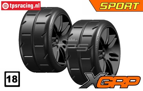 GWH02-XS1B GRP Sport 1/5 Extra Soft Ø120 mm, 2 st.