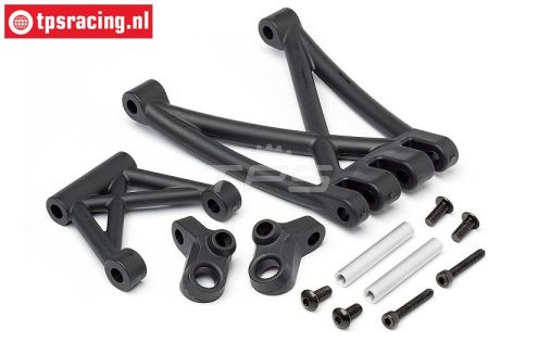 HPI104779 SC Achterbumper A met steun, Set