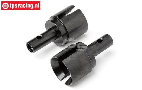HPI104965 SHD Stalen Differentieel as, 2 st.