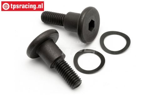 HPI15443 Inbus stap schroef M6-Ø9-L23 mm, 2 st.