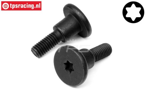 HPI15456 Torx stap schroef M6-L23 mm, 2 St.