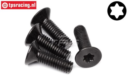 HPI15457 Torx verzonken kop M6-L20 mm, 4 St.