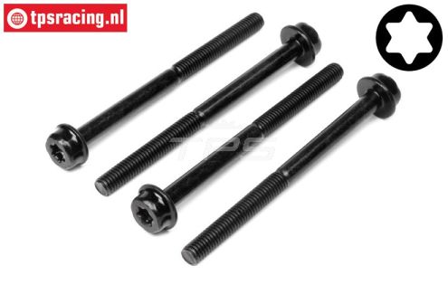 HPI15491 Torx schroef met flens M5-L65 mm, 4 St.