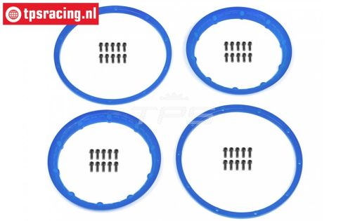 HPI3276 HD Beadlock Blauw Ø120 mm, 4 st.