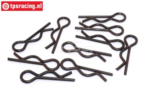 TPS6203 Body Clips Ø1,6-L29 mm, 10 St.