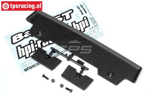 HPI85249 5T-1 Achterspoiler Zwart, set
