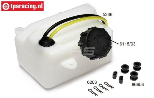 HPI85446 Brandstof tank 700 cc, Set