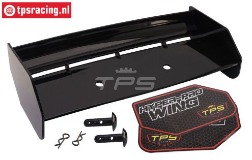TPS85451/10 Achterspoiler Zwart nylon HPI-ROVAN, Set
