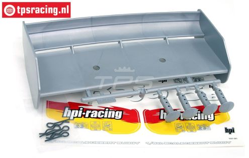 HPI85453 Achterspoiler Zilver, Set