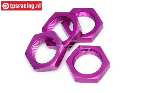 HPI86468 Wielmoer Paars 24 mm, 4 st.