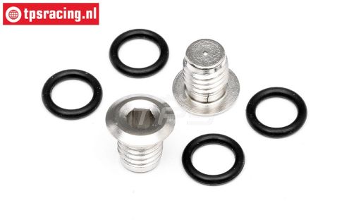 HPI86676 Differentieel schroef M4-L6 mm, 2 st.