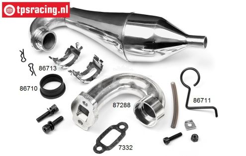 HPI87401 Tuning uitlaat HD, Set