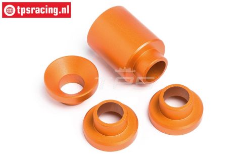 HPI87555 Afstand bus Koppeling houder Oranje, Set