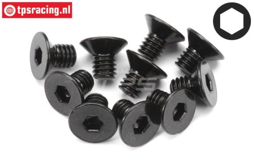 HPI94527 Inbus verzonken kop M4-L6 mm, 10 st.