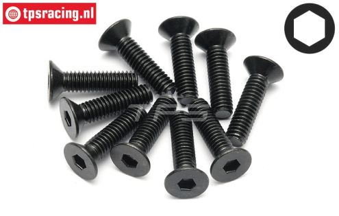 HPI94531 Inbus verzonken kop M4-L15 mm, 10 St.