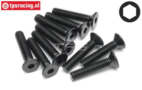 HPI94533 Inbus verzonken kop M4-L20 mm, 10 st.