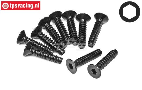HPI94632 Inbus parker verzonken kop Ø4-L18 mm, 10 St.