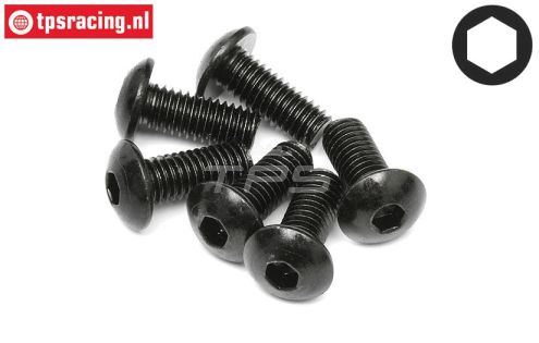 HPI94754 Inbus bolkop M5-L12 mm, 6 St.