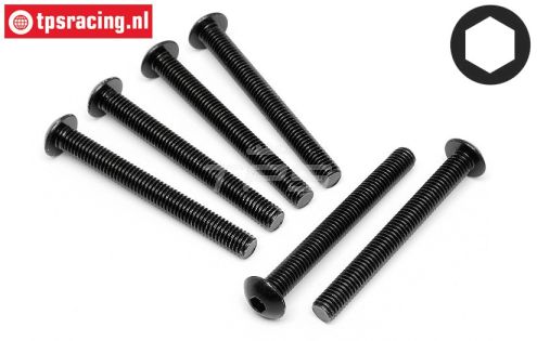 HPI94763 Inbus bolkop M5-L45 mm, 6 St.
