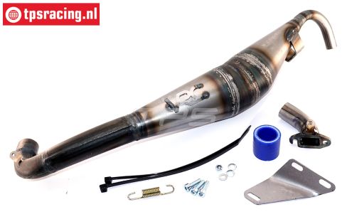 VRC8025 VRC Tuning zij uitlaat ongedempt HPI-Rovan-King, Set