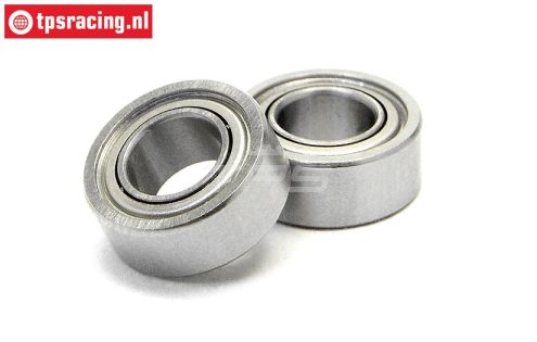 HPIB021 Kogellager Ø5/Ø10-H4 mm, 2 st.