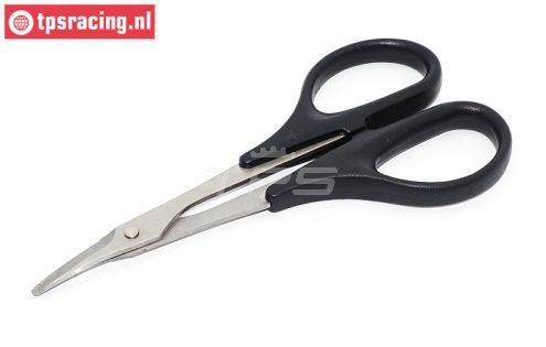 TPS06207 Lexan schaar gebogen RVS, 1 st.