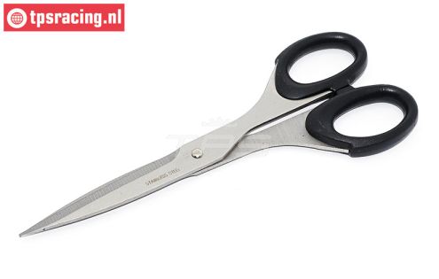 R06206 Lexan schaar recht RVS, 1 st.