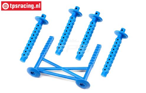 LOS241051 Kap Steunen achter LMT blauw, set