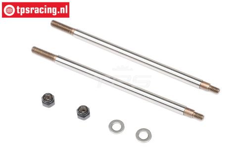 LOS-1832 LOSI LMT 2.0 Schokd. stang L72,5 mm, 2 st.