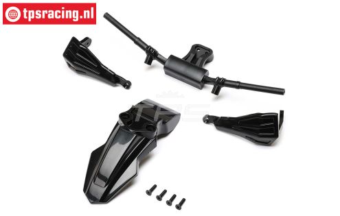 LOS-2281 Promoto-SM spatbord/stuur zwart, set