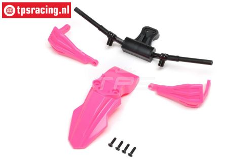 LOS-2295 Promoto-SM spatbord/stuur Rose, set