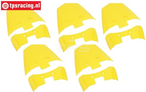 LOS-3265 PROMOTO Spatbord achter geel, Set