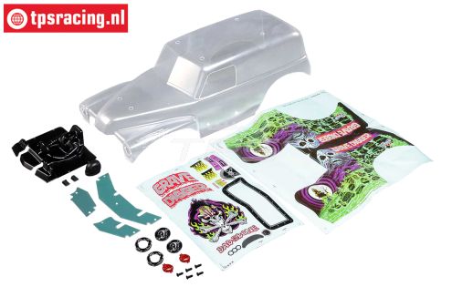 LOS240014 LMT Grave Digger kap transparant, set