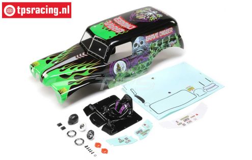 LOS240013 LMT Grave digger kap gespoten, Set