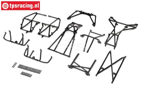 LOS241038 Rol kooi compleet Zwart LMT Truck, Set