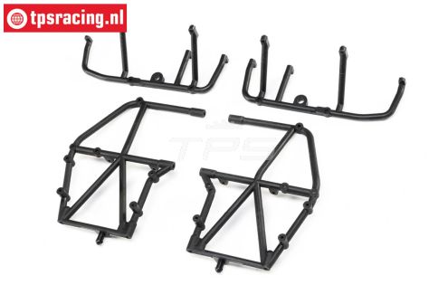 LOS241040 Rol kooi delen Zwart LMT Truck, Set