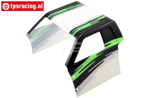 LOS250025 Kap Cabine Zwart SBR, 1 st.