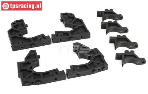 LOS251016 LOSI DBXL-MTXL Brug voor/achter, Set
