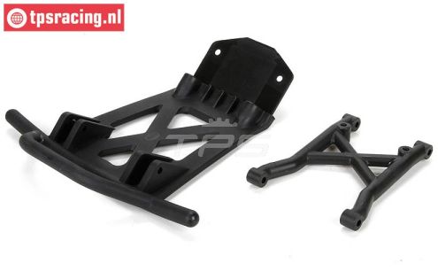 LOS251039 LOSI MTXL Voorbumper-skid plaat, Set