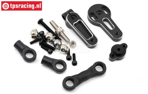 LOS251042 LOSI MTXL Dubbele stuur servo 15T, Set
