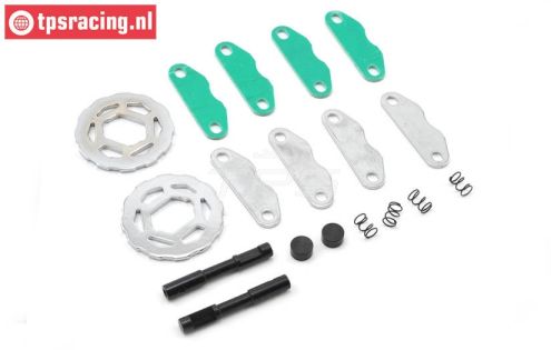LOS251043 LOSI DBXL-MTXL Remmen, Set