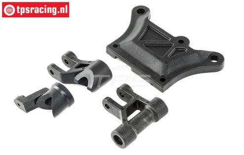LOS251049 LOSI DBXL-E Servo-saver-plaat, set
