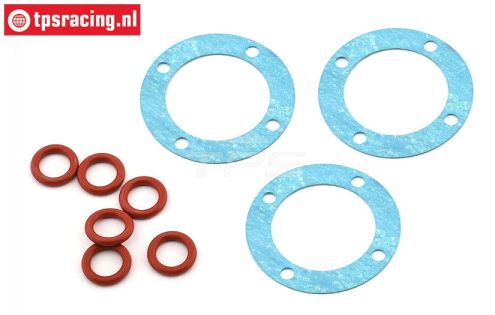 LOS252097 Differentieel pakking LOSI 5T 2.0, set
