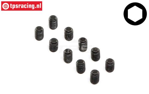 LOS255021 Inbus koploos M4-L6 mm, 10 st.