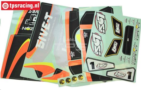 LOS259000 Stickers AVC LOSI-BWS, Set, Set