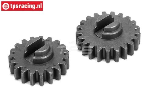 LOS352000 LOSI Stalen Tandwiel 19/21T-M1,5, Set