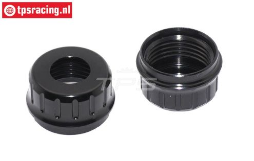 LOS353007 Alu-Schokdemper dop LOSI 5T-BWS-TLR, 2 st.