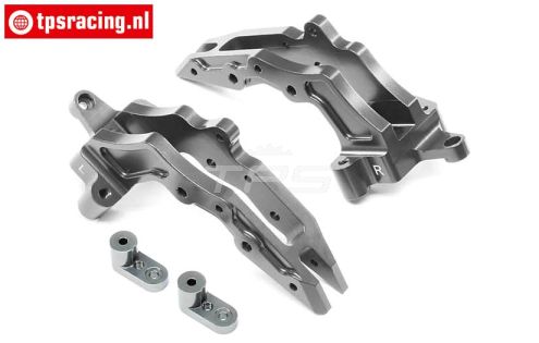 LOS354008 Alu-Demper toren achter SBR-SRR, Set
