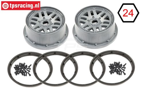 LOS45022 Velgen grijs Ø120-B70 mm, set